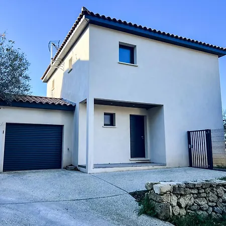 L'olivette De Sommieres, Belle Maison Calme A Quelques Minutes Du Centre Historique Соммьер