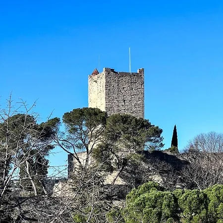 L'olivette De Sommieres, Belle Maison Calme A Quelques Minutes Du Centre Historique * Соммьер